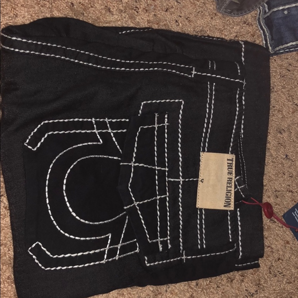 True religion cargo shorts